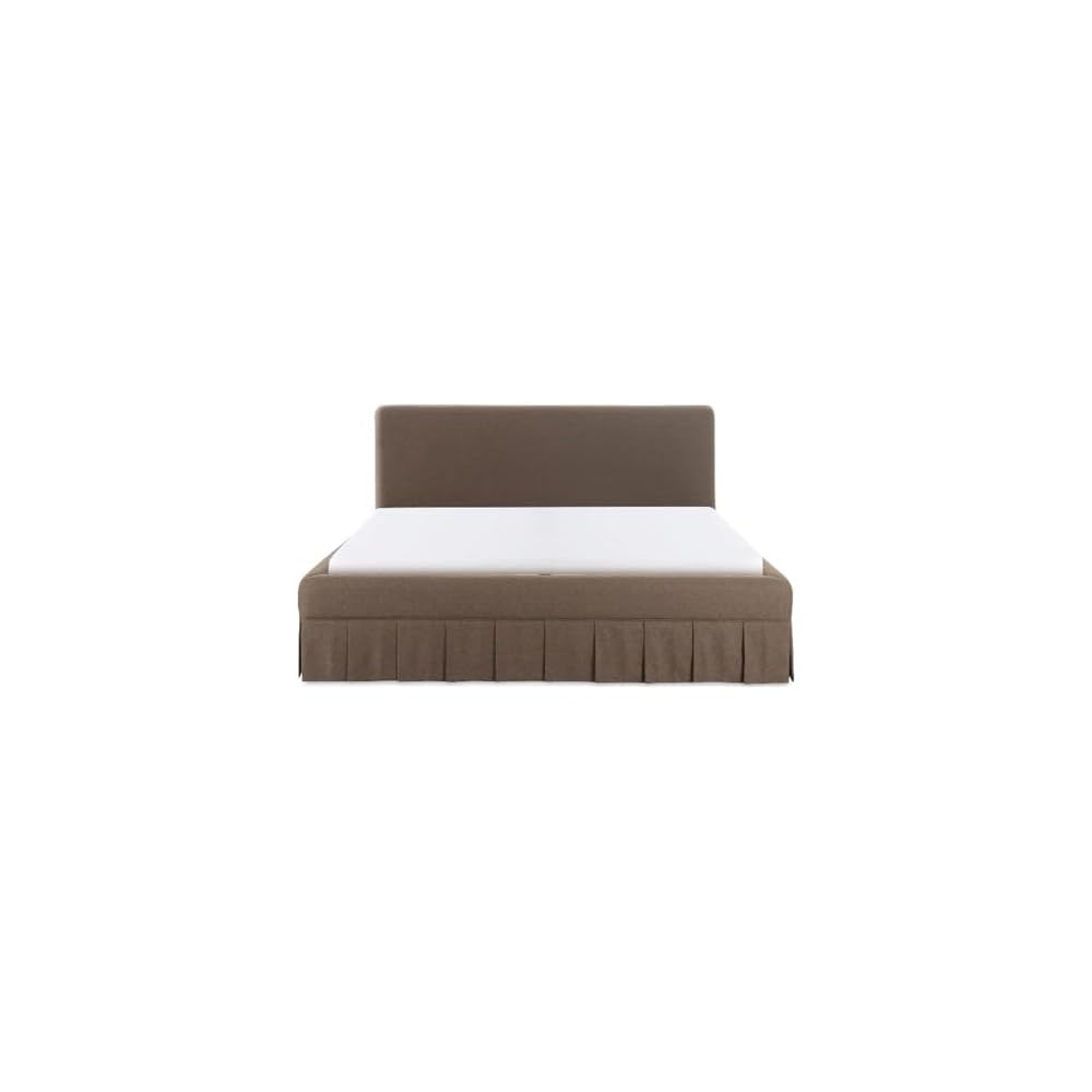 Moe's Home Collection Maren King Bed Brown Fabric Beds