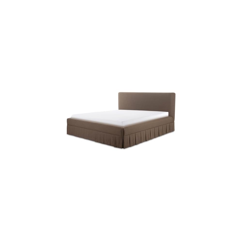 Moe's Home Collection Maren King Bed Brown Fabric Beds