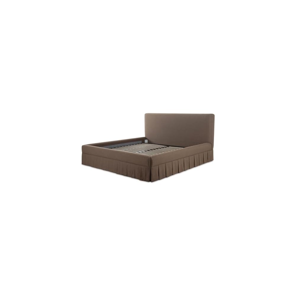 Moe's Home Collection Maren King Bed Brown Fabric Beds