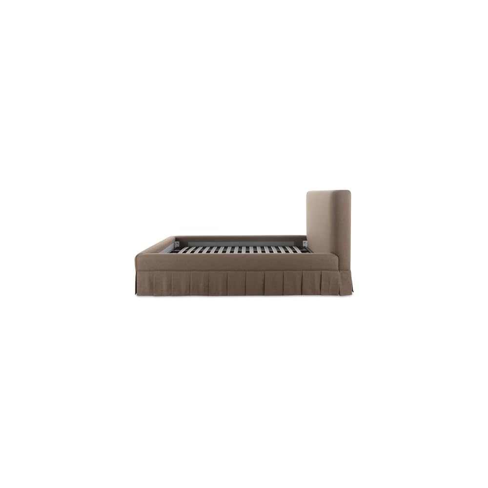 Moe's Home Collection Maren King Bed Brown Fabric Beds